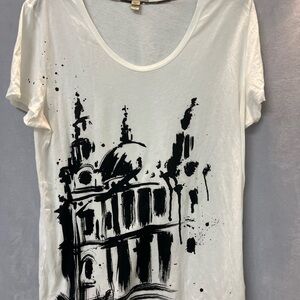 Burberry Brit white t shirt